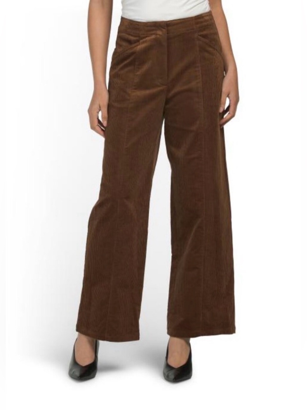 Theory Corduroy jeans Brown Wide-Leg Pants size 0 - Fall